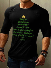 Christmas Print Long Sleeve T-Shirt