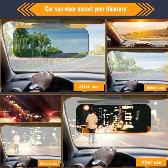 ShineGuardâ„?| Anti-glare sun visor