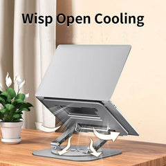 360° Rotating Laptop & Tablet Stand Aluminum