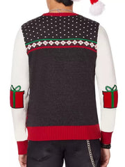 Christmas  I Like To Go DnowPrint Casual Sweatshirt