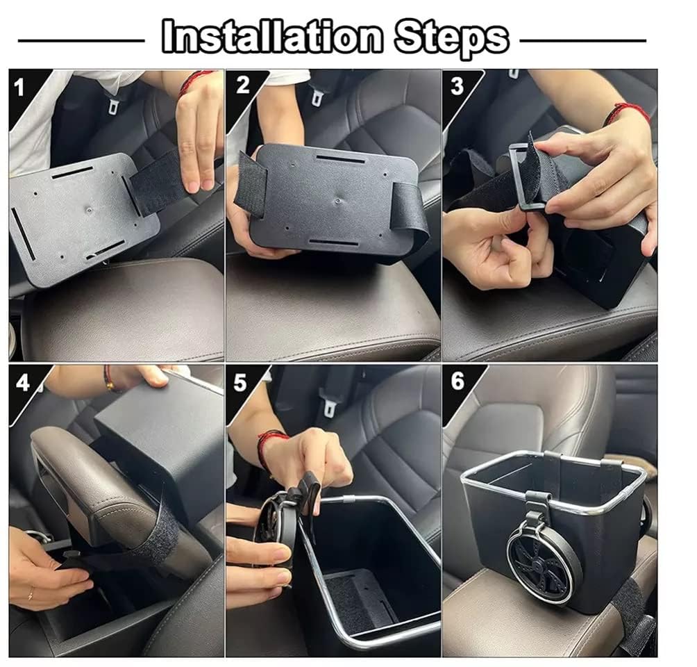 AutoStorageâ„?- Storage box for armrest of car