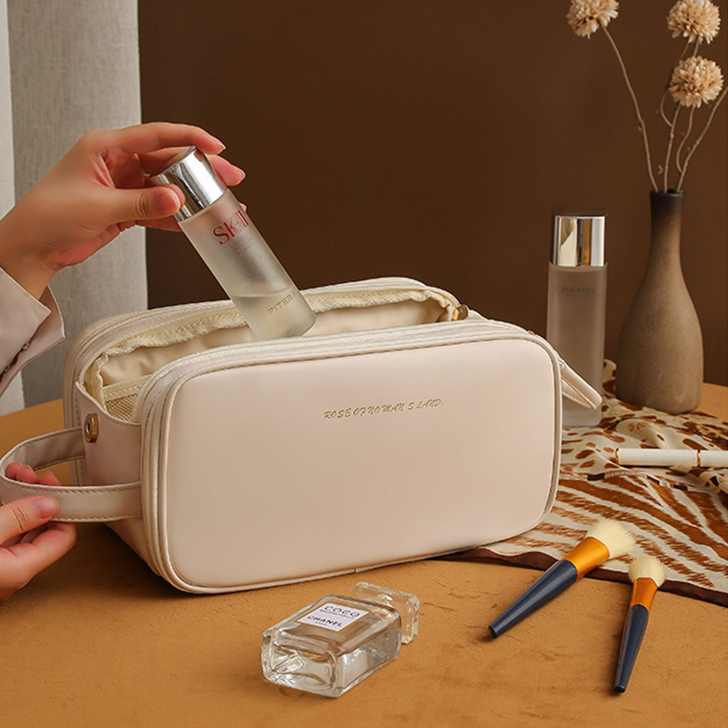 VanityVaultâ„?- Triple charm makeup bag