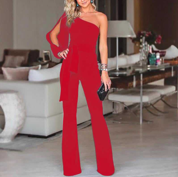 Jazlyn Cold Shoulder Jumpsuit