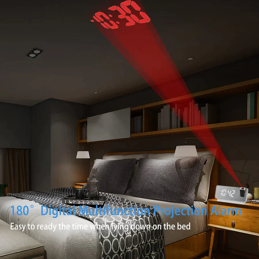 DigiClockâ„?Digital Projection Alarm Clock