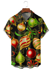 Christmas Colorful Decoration Ball Graphic Shirt