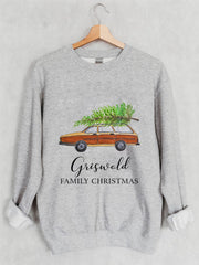 Vintage Griswold Christmas Print Sweatshirt