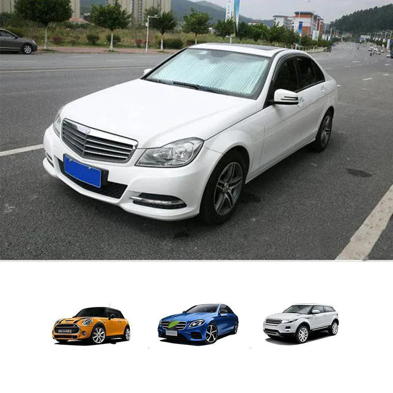 UVBlockâ„?- Retractable windscreen sunshade
