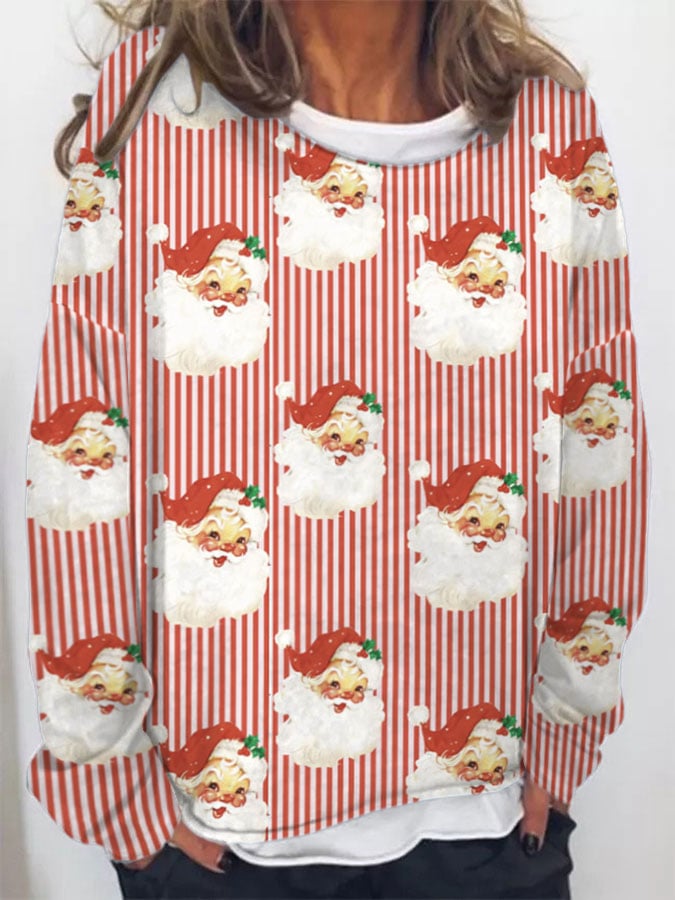 Christmas Printed Sweatshirt