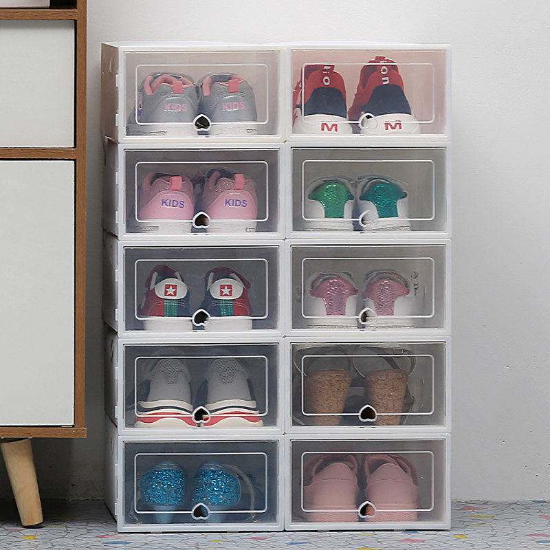 3+3 FREE | ShoeStorageâ„?- Transparent storage box for shoes