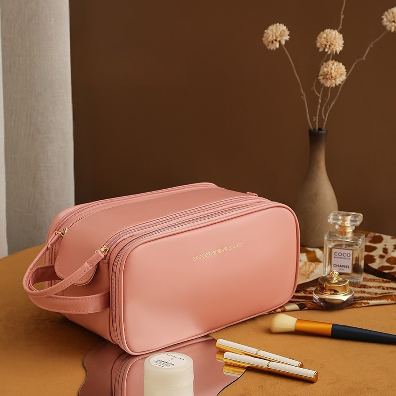 VanityVaultâ„?- Triple charm makeup bag