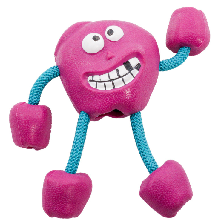Rubber Squeaker Dog Chew Toys