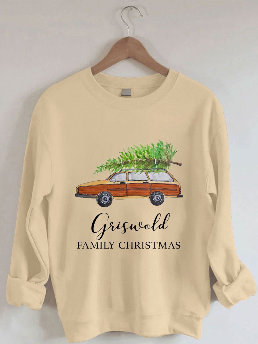 Vintage Griswold Christmas Print Sweatshirt