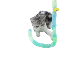 Plush Cat Teaser Wand Toys With Bell