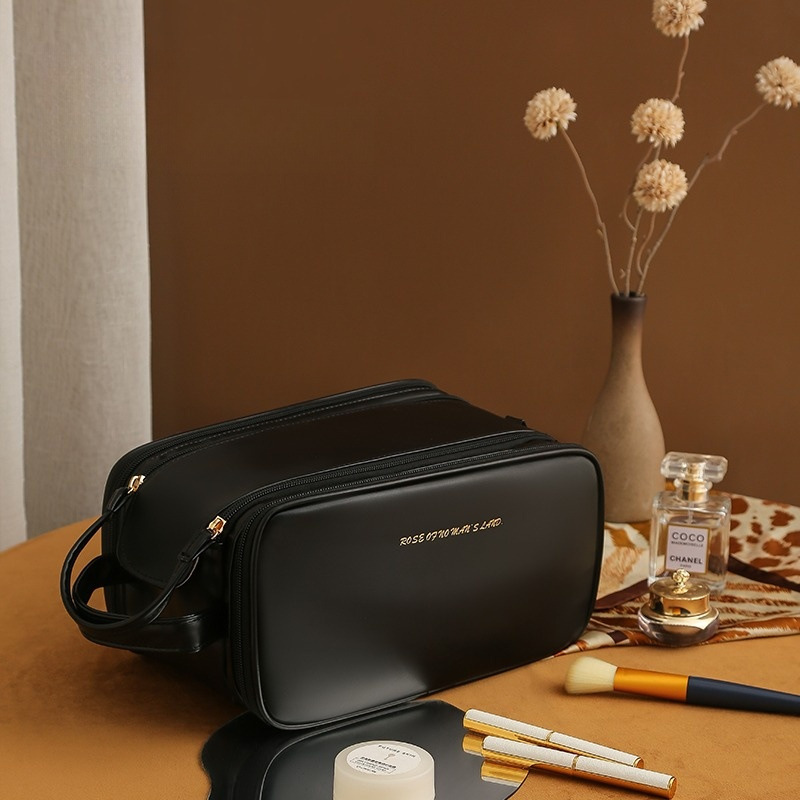 VanityVaultâ„?- Triple charm makeup bag