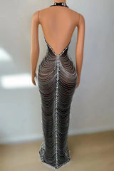 A Celebration Rhinestone Dress