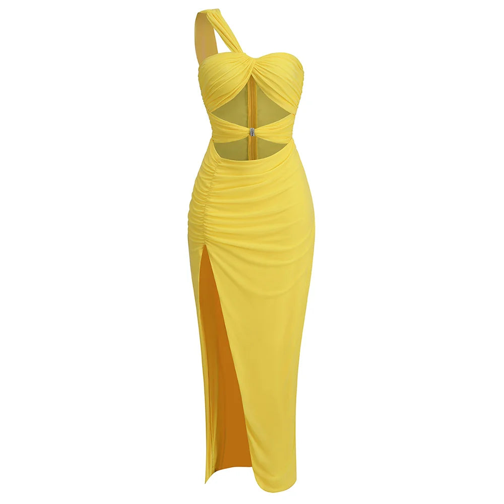 A Journey Maxi Dress- Yellow