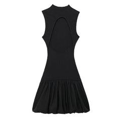 Anya Knit Balloon Mini Dress