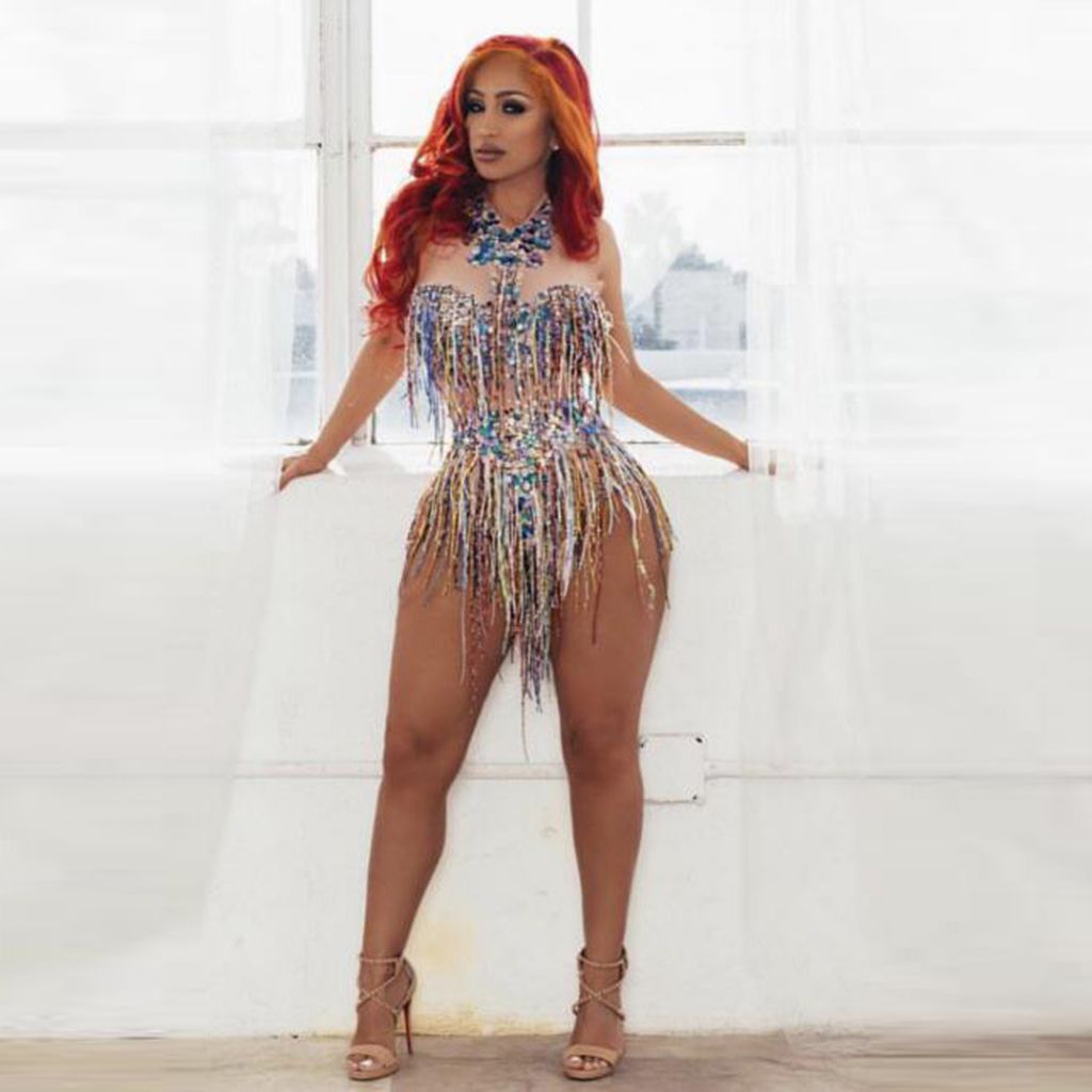 Apryl Bodysuit Mini Dress