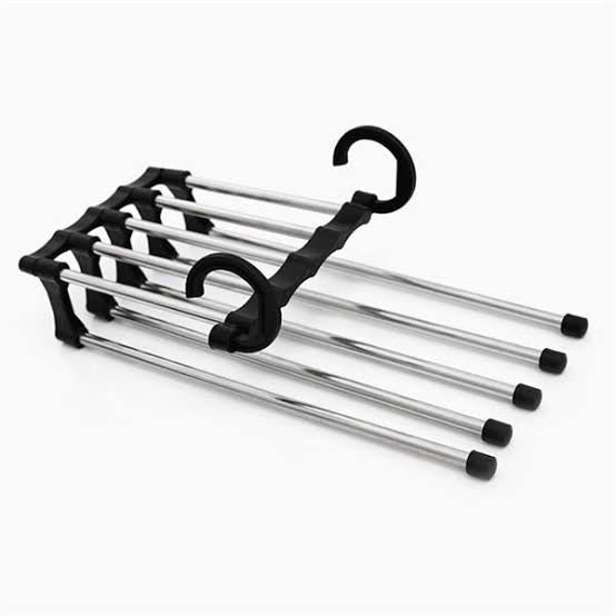 RackHangerâ„?- 5-in-1 multifunctional pants stand