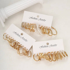 Baddie Earrings Set