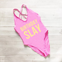 Birthday Slay Swimwear