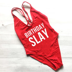 Birthday Slay Swimwear