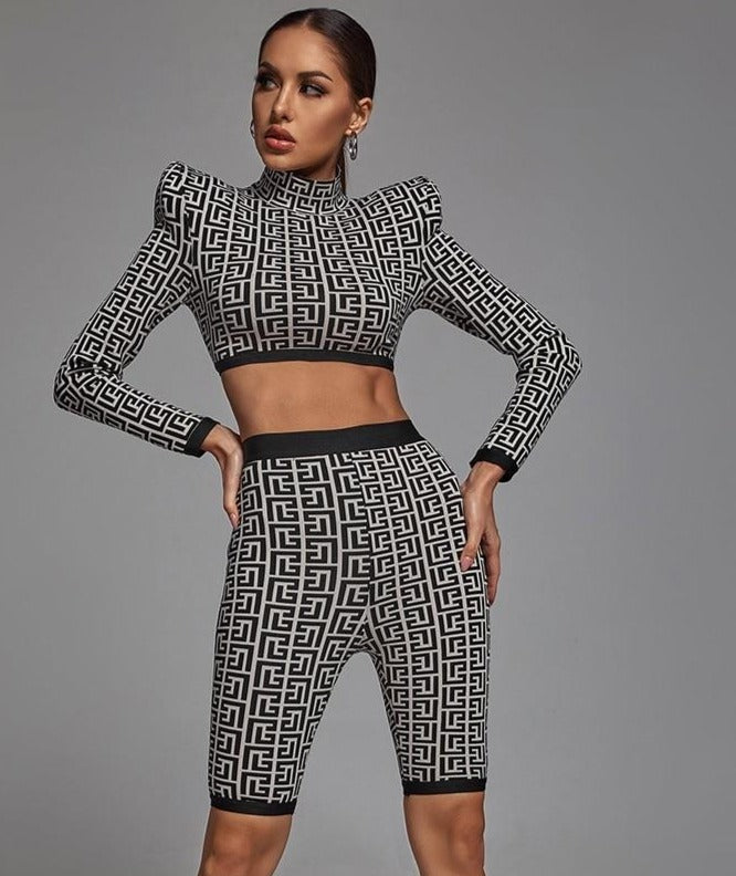 Boujee Bandage Short Set