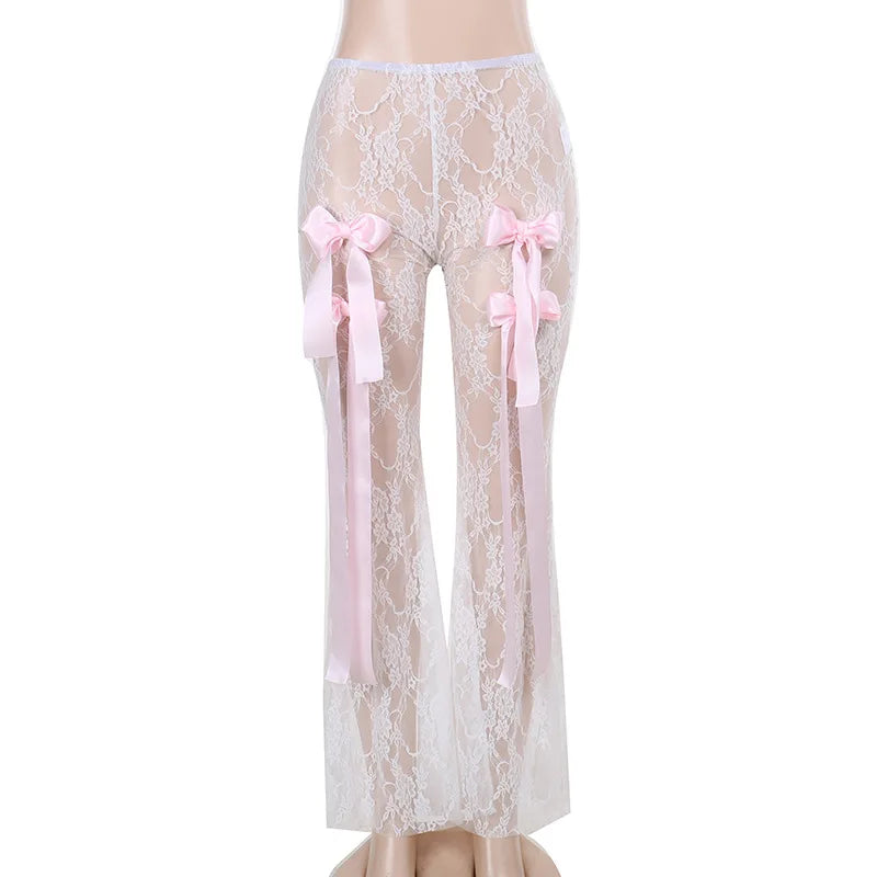 Bow Sheer Pants