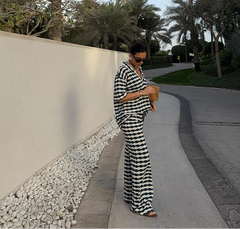 Fun Girl Stripe Two Piece Set