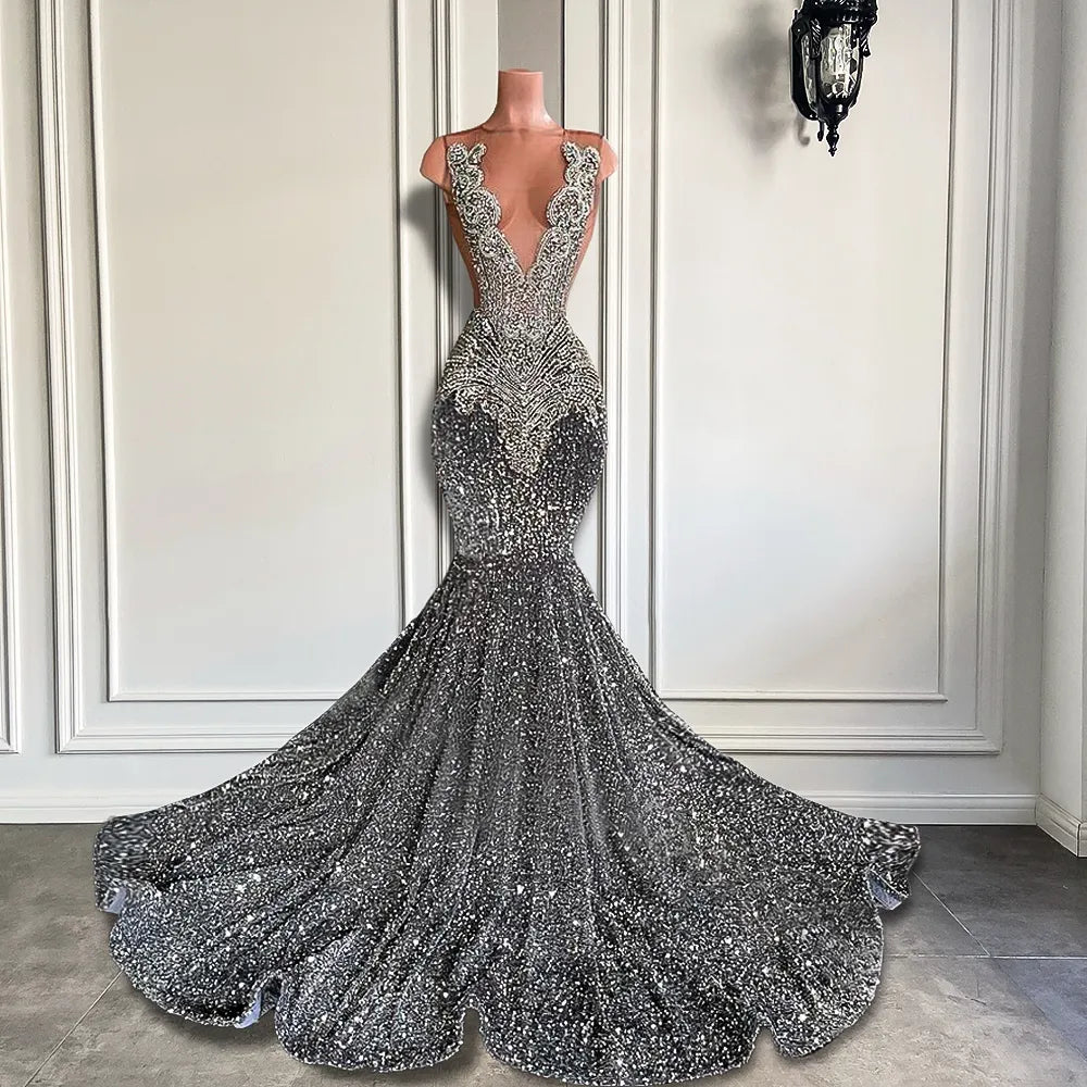 Carli Sequin Mermaid Dress