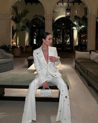 Cassandra Blazer Pants Set