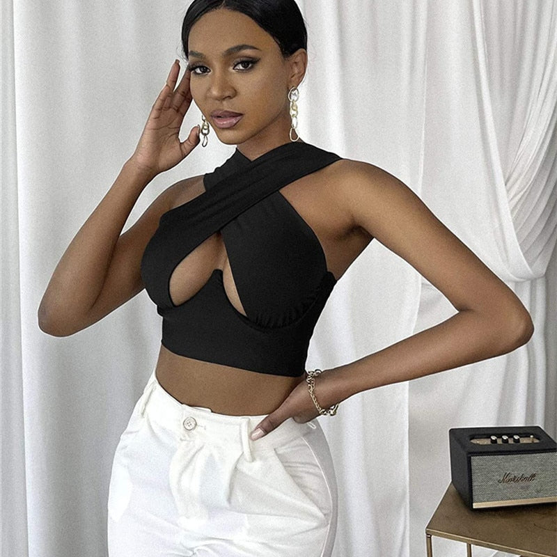 Criss Cross Crop Top