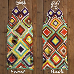 Crochet Knit Maxi Dress