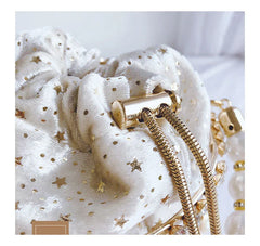 Diamonds Pearl Tote Bucket Bag