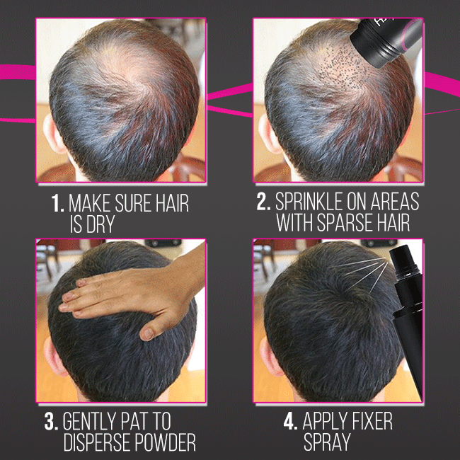 FluffUp Keratin Powder | Prevent baldness - 1+1 FREE