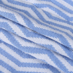 Elegant Striped Mini Dress