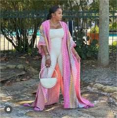 Fringe Oversize Cardigan