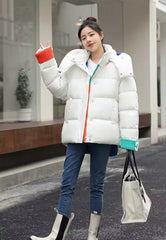 Night In Colorado Hooded Puffer Jacket