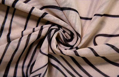 In Your City Mesh Zebra Two Piece Set