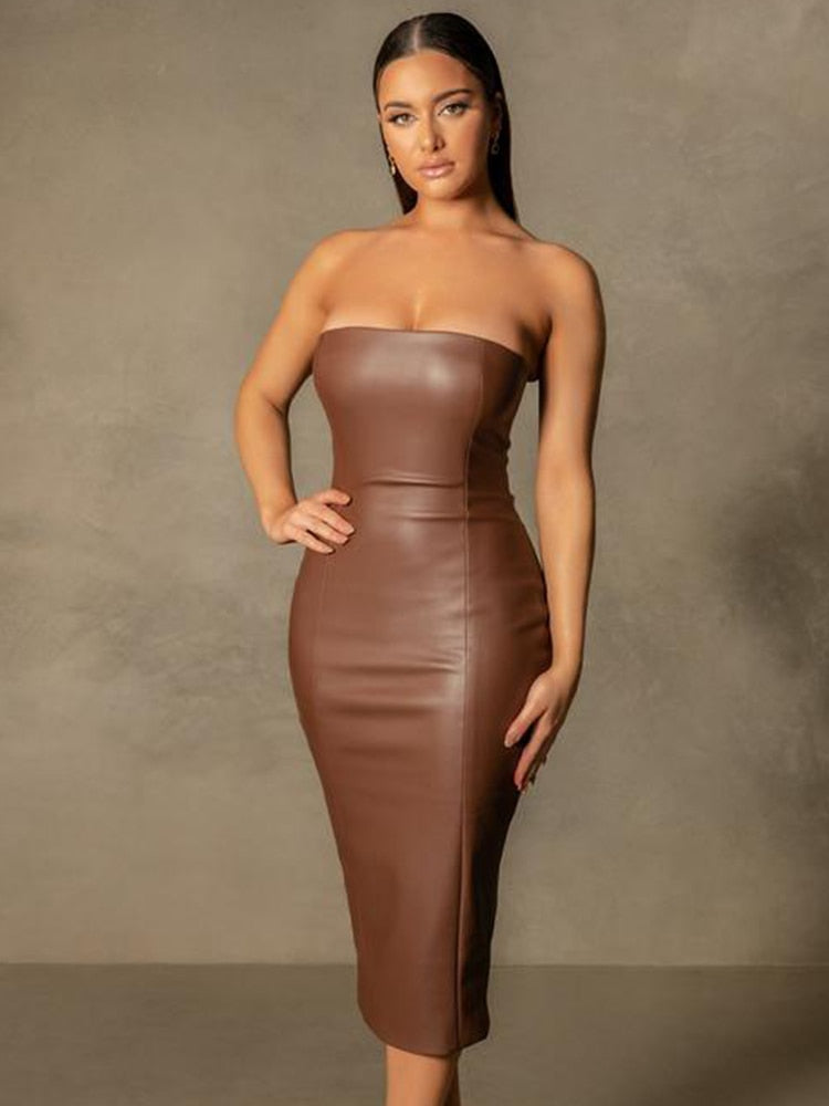 Glamorous Bodycon Midi Dress