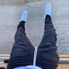 Men's Cargo Pants Casual Trousers with Pockets