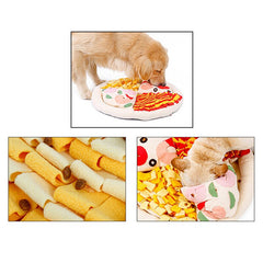 Pizza Dog Snuffle Mat