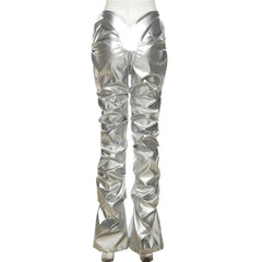 V-Shaped Stacked Pants