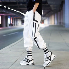 Stylish Streetwear Pants: Ankle-Length Harem Trousers for Men