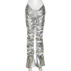 V-Shaped Stacked Pants