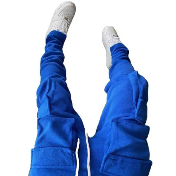 Men's Cargo Pants Casual Trousers with Pockets