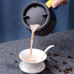 Magnetic Stirring Mug Smart Mixer Coffee Thermos Cup Stainless Steel