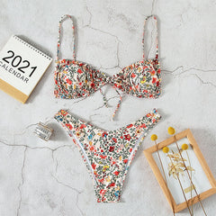 Bikini Set New Summer Push Up Bathing Suit Swimwear Women String