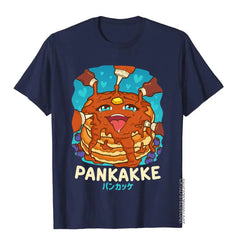 Kawaii Pankakke Japanese T-Shirt Cotton Shirts Beach