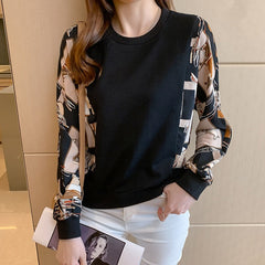 women's Sweatshirt Pullovers Fashion print Casual Tops